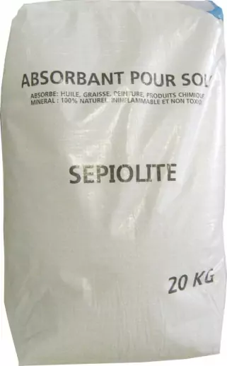 ABSORBANT A SEC DES SOLS INDUSTRIELS