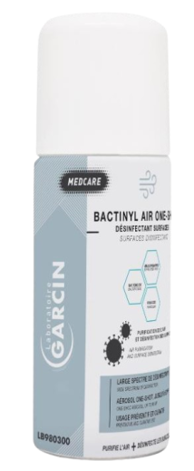 Désinfectant de l'air et des surfaces Bactinyl Air one shot 150ml