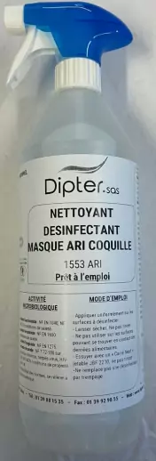 1553ARI Nettoyant désinfectant masques ARI et combinaisons