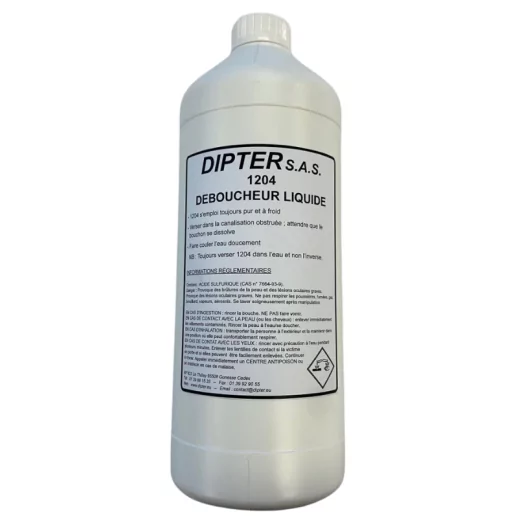 1204 Déboucheur des canalisations