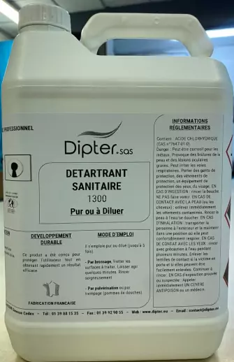 1300 Détartrant sanitaire liquide