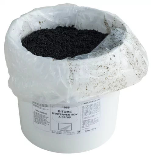 1955 Bitume d'intervention express noir