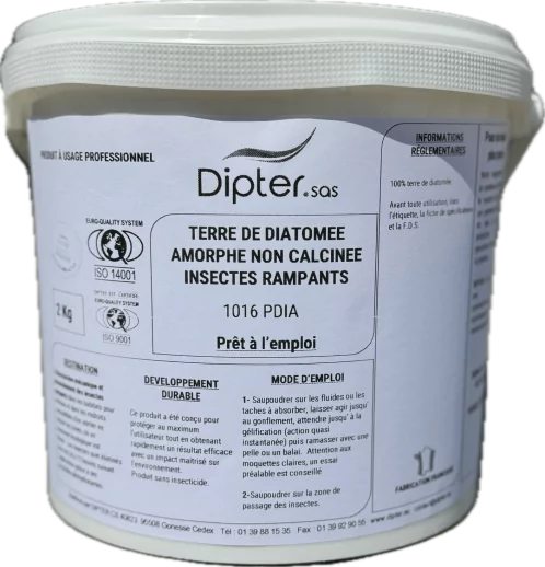 1016P_DIA Terre de Diatomée non calcinée - Prêt à l'emploi - 2kg