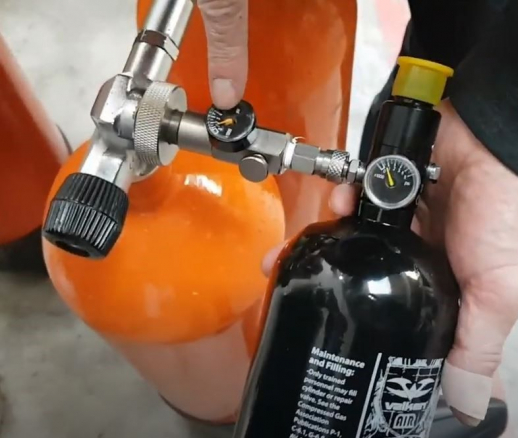 PILP/REFILL Adaptateur pour remplir les bouteilles du PILP