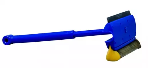 RVPE Raclette vitre et givre en plastique avec une éponge