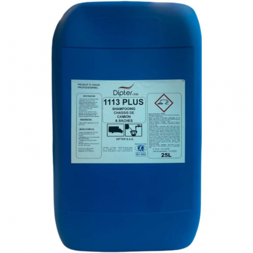 1113 PLUS Shampoing antistatique auto-nettoyant Châssis et bâches