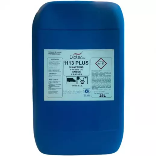 1113 PLUS Shampoing antistatique auto-nettoyant Châssis et bâches