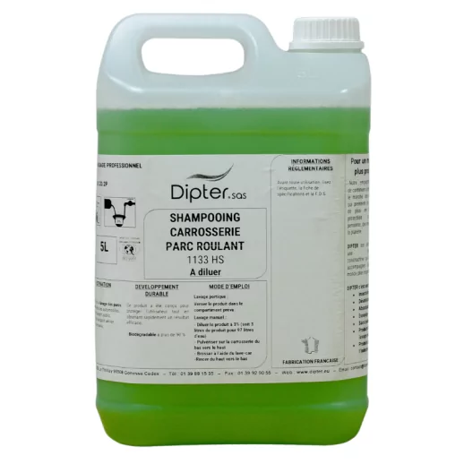 1133 HS Shampoing autos neutre en portique ou lavage manuel